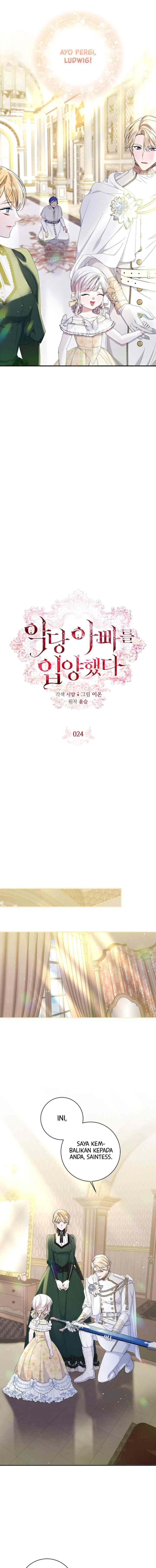 I Adopted a Villain as My Father chapter 24 halaman 6
