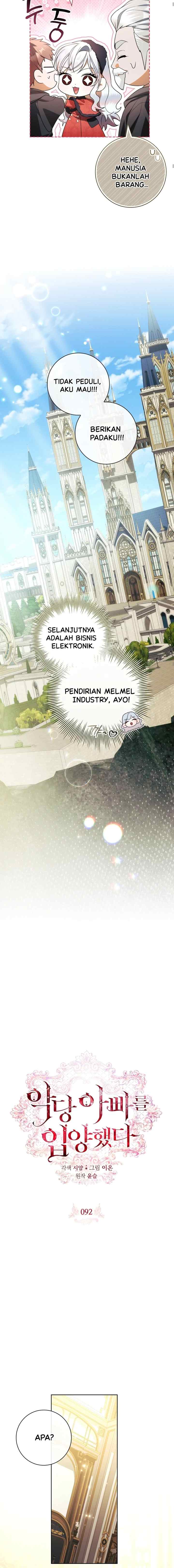 I Adopted a Villain as My Father chapter 92 halaman 10