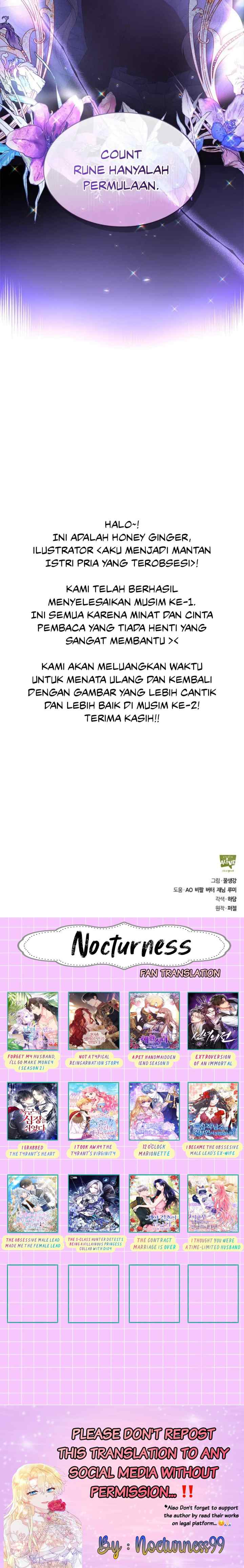 I Became the Ex-Wife of the Obsessive Male Lead chapter 35 halaman 14