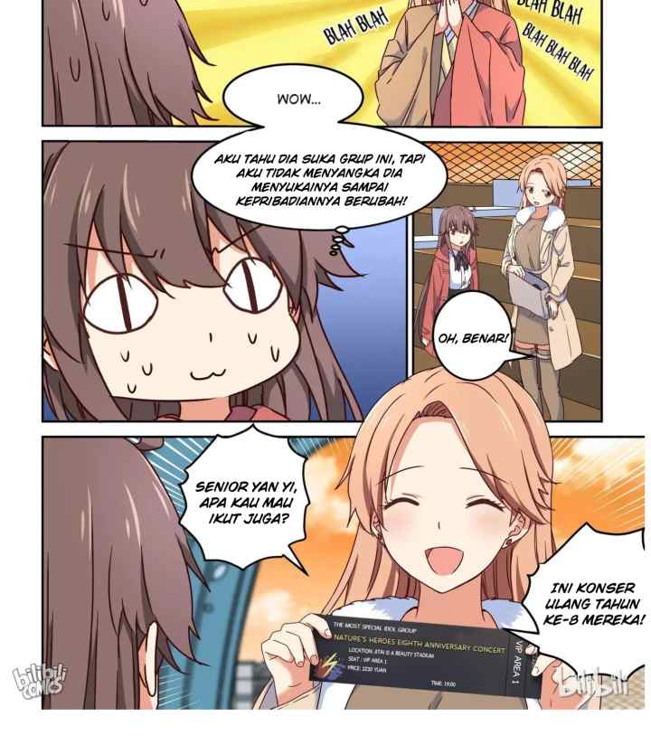 I Decided to Offer Myself to Motivate Senpai chapter 11 halaman 8