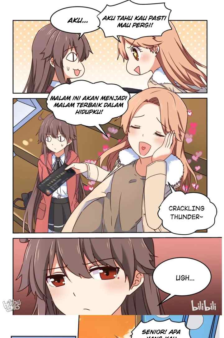 I Decided to Offer Myself to Motivate Senpai chapter 11 halaman 9