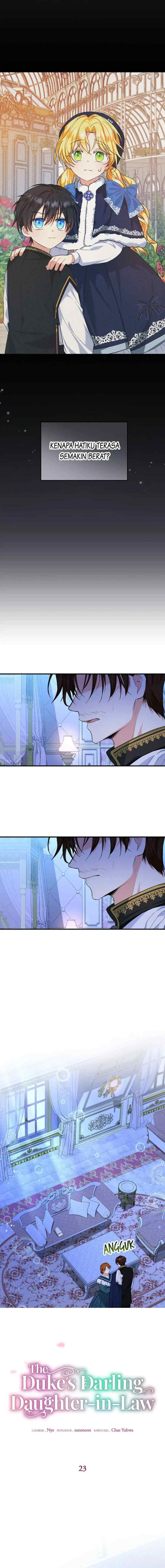 I Don't Want To Be Duke's Adopted Daughter-in-law chapter 23 halaman 10