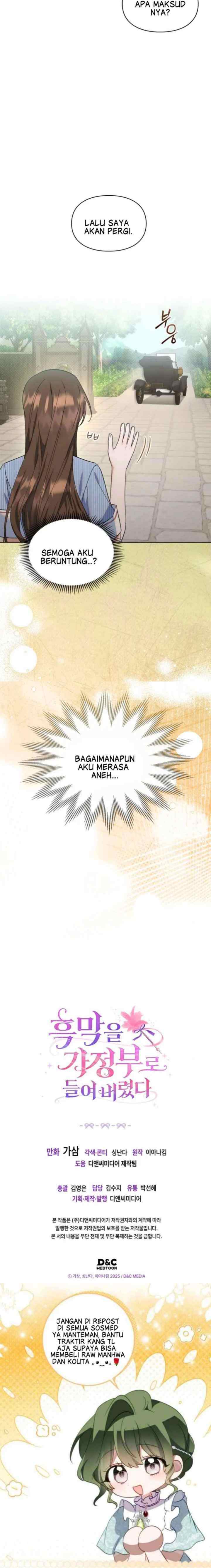 I Ended Up Hiring the Villain as a Housekeeper chapter 1 halaman 20