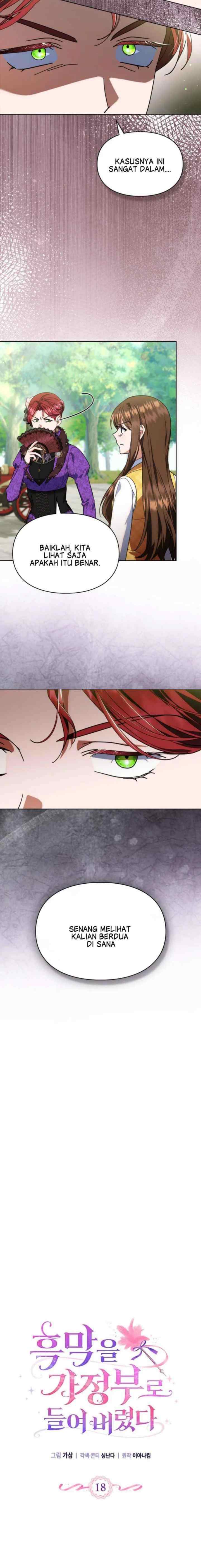 I Ended Up Hiring the Villain as a Housekeeper chapter 18 halaman 8