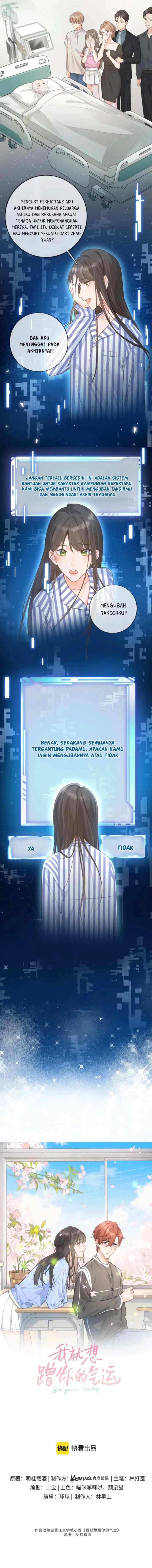 I Just Want to Mooch off Your Luck chapter 1 halaman 4