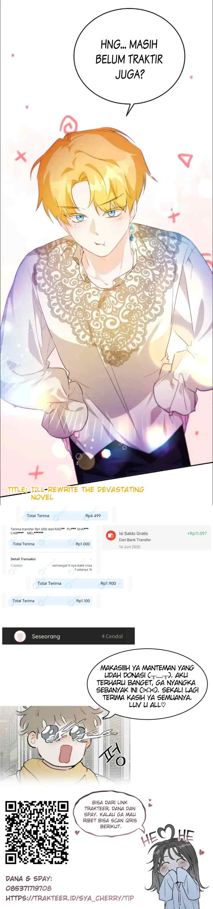 I'm Going to Rewrite the Devastating Novel chapter 39 halaman 18