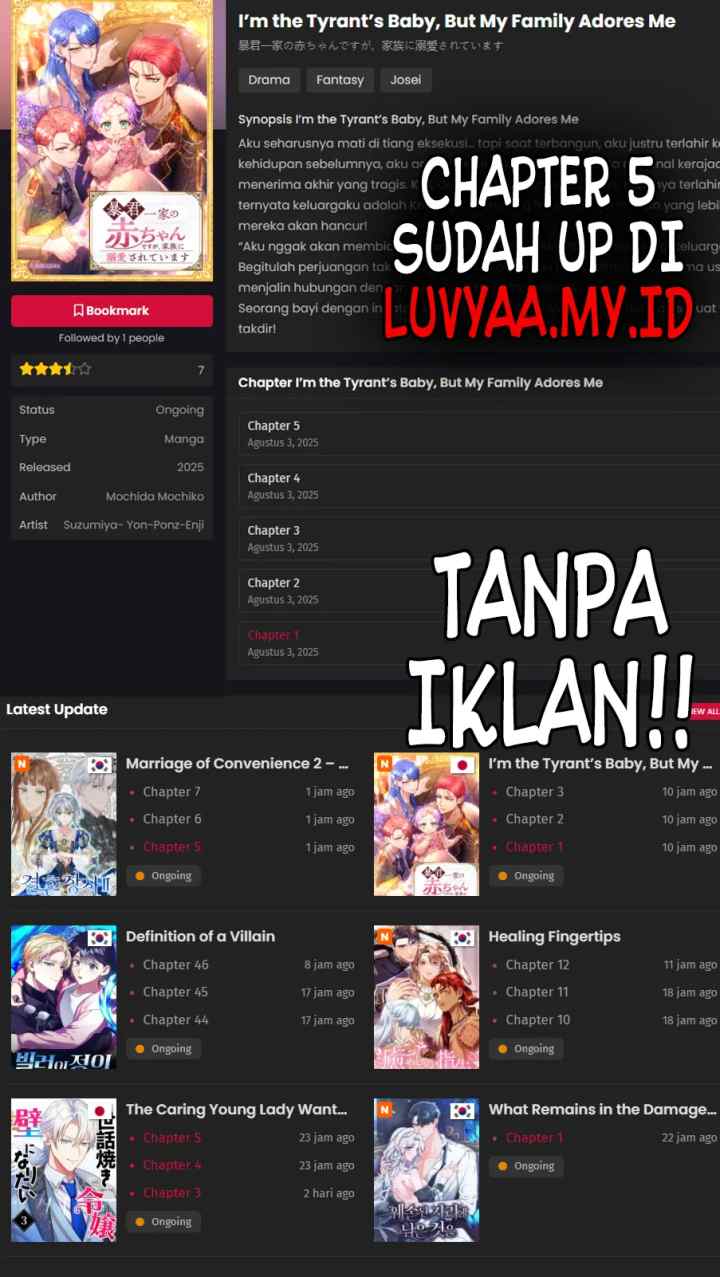 I'm the Tyrant's Baby, But My Family Adores Me chapter 2 halaman 18