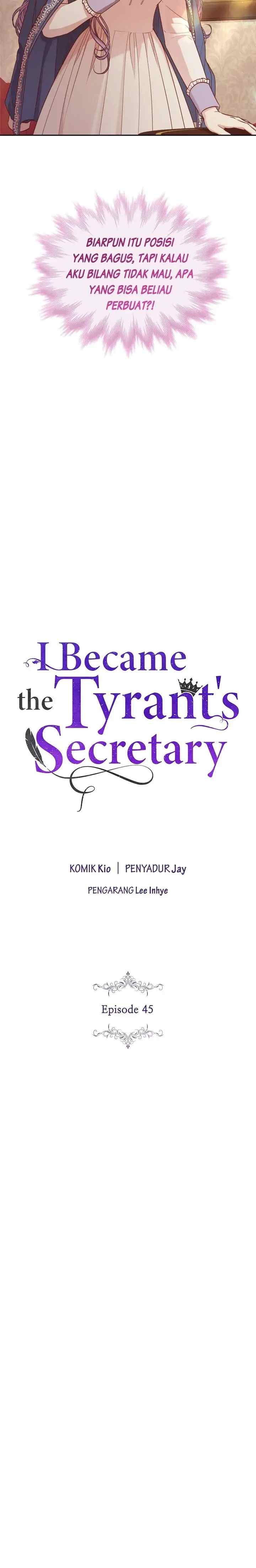 I'm the Tyrant's Secretary chapter 45 halaman 6