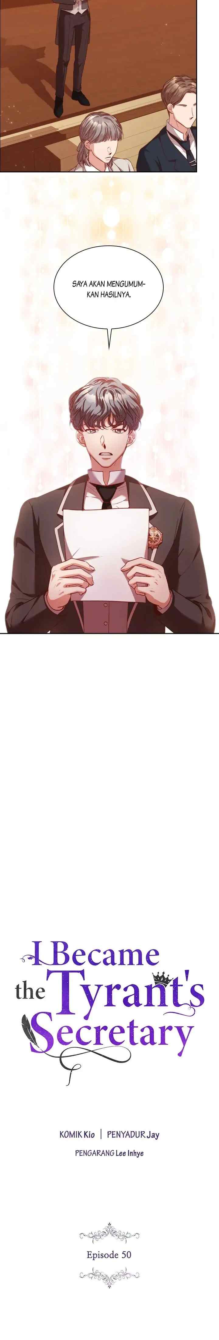 I'm the Tyrant's Secretary chapter 50 halaman 6