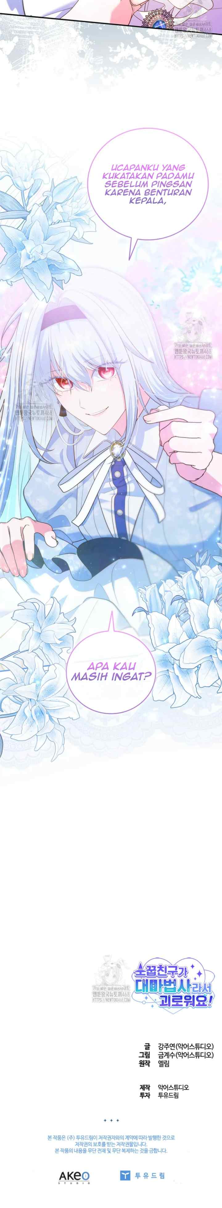 I'm Uncomfortable Because My Childhood Friend is a Wizard chapter 38 halaman 18