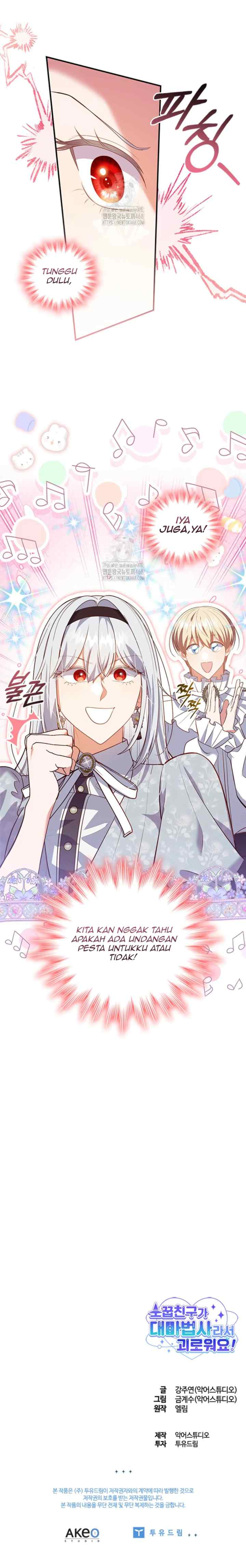 I'm Uncomfortable Because My Childhood Friend is a Wizard chapter 39 halaman 18