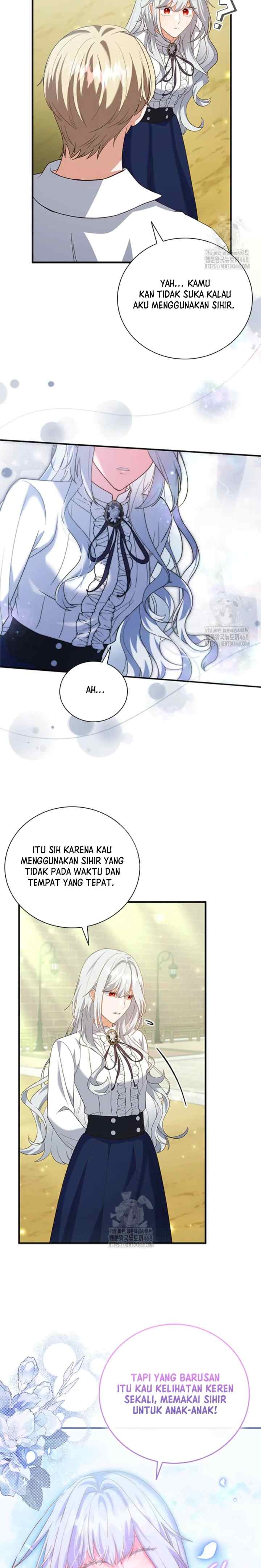 I'm Uncomfortable Because My Childhood Friend is a Wizard chapter 43 halaman 17