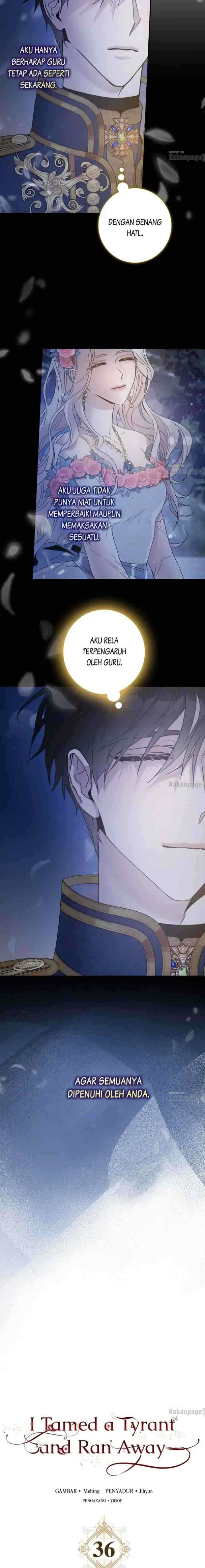 I Tamed a Tyrant and Ran Away chapter 36 halaman 4