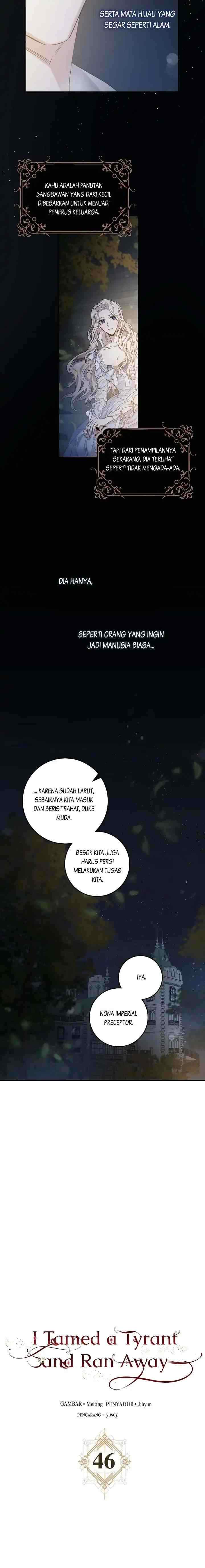 I Tamed a Tyrant and Ran Away chapter 46 halaman 10