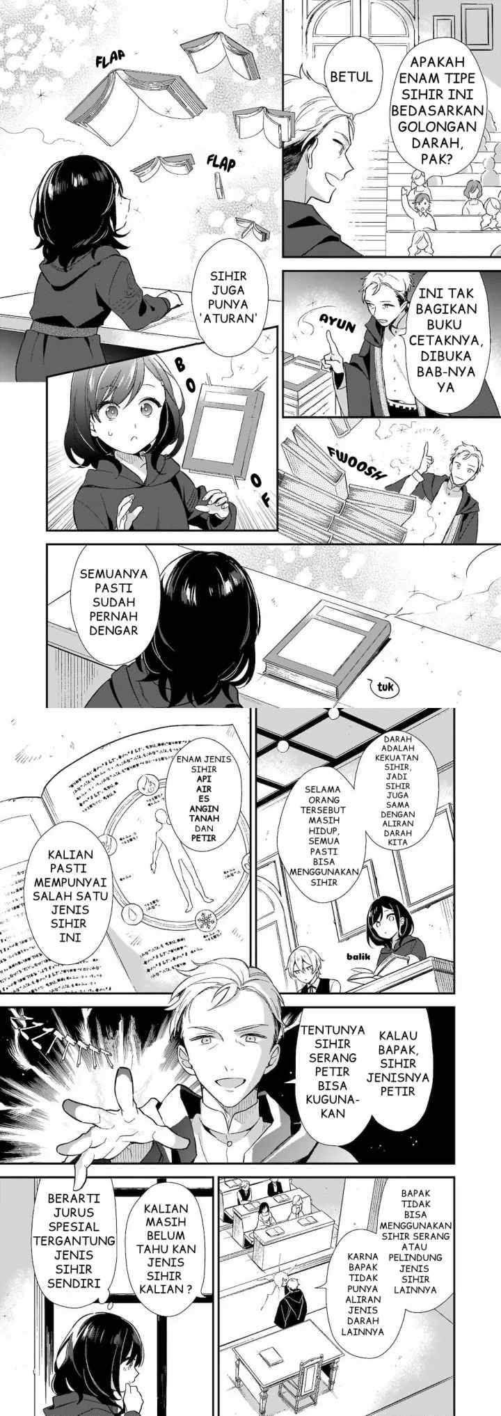 I Want To Be A Receptionist Of The Magic World! chapter 1 halaman 8