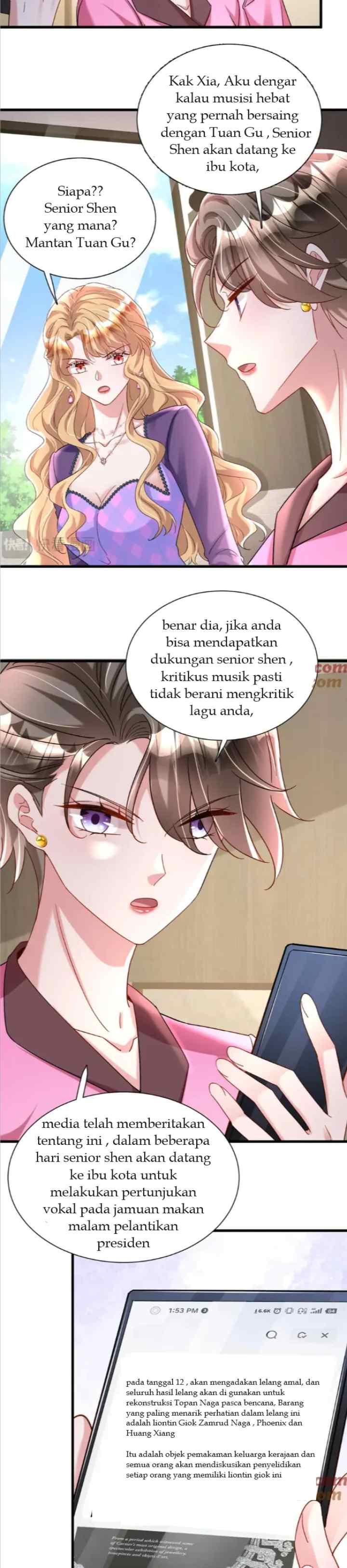 I Was Rocked to the World's Richest Man in a Matchmaking Office chapter 207 halaman 6