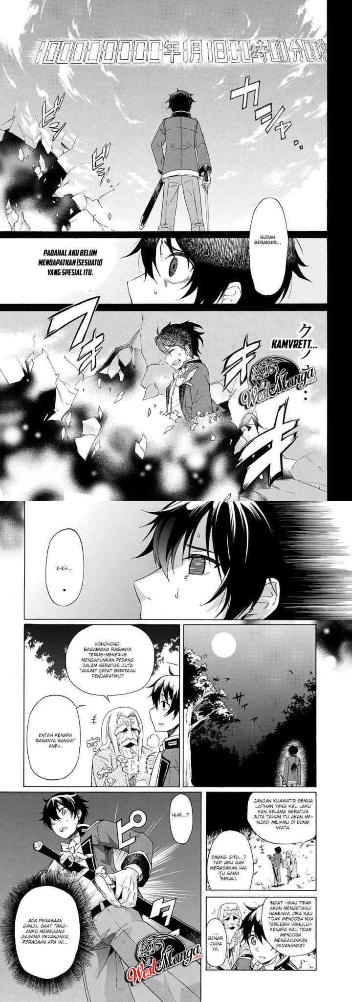 Ichioku-nen Button O Renda Shita Ore Wa, Kizuitara Saikyou Ni Natteita chapter 1.2 halaman 8