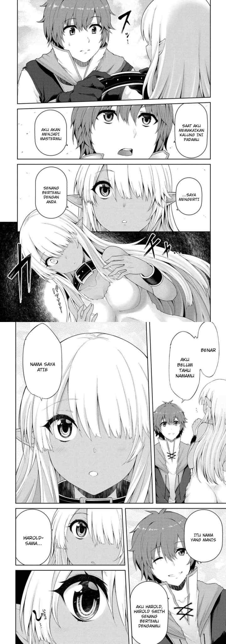 Ie ga Moete Jinsei Dou Demo Yoku Natta kara, Nokotta Nakenashi no Kin de Dark Elf no Dorei o Katta chapter 1 halaman 16