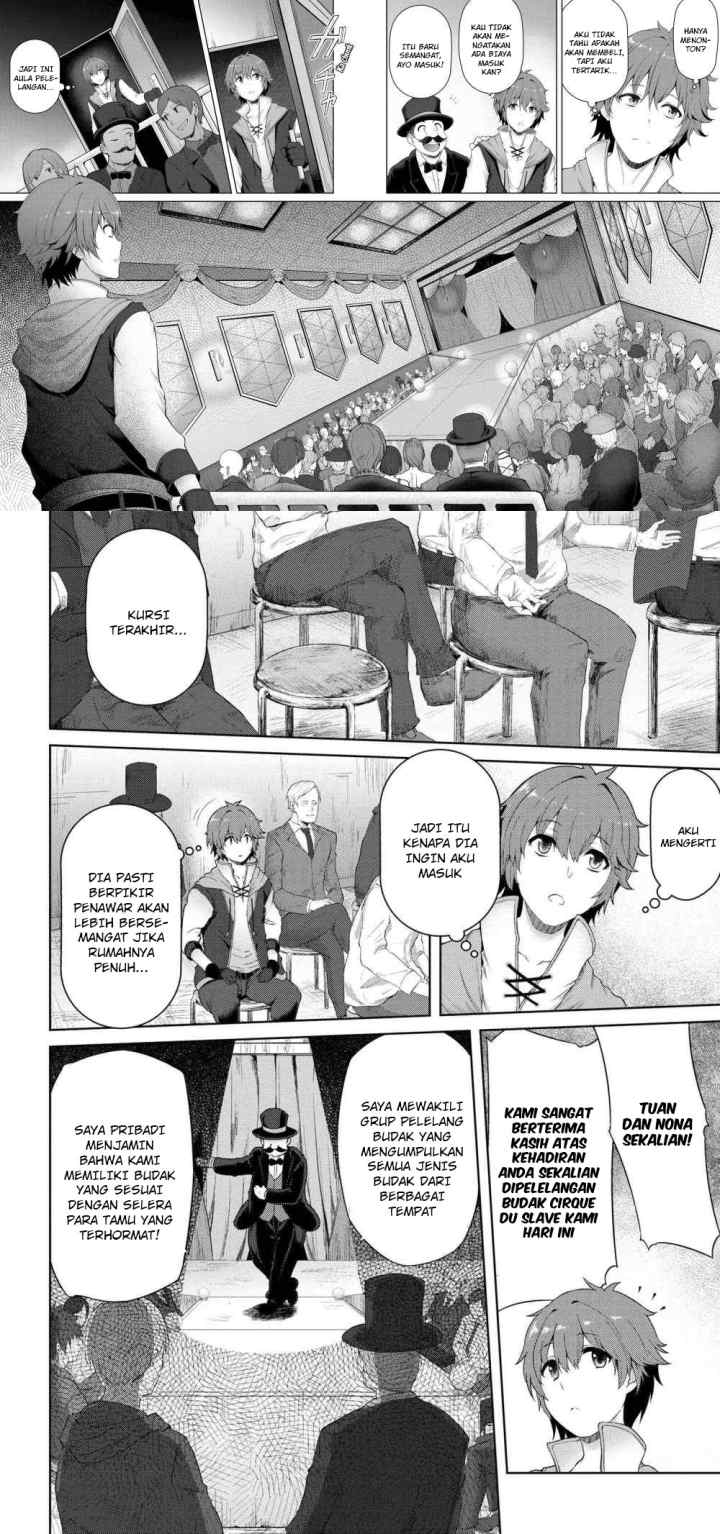 Ie ga Moete Jinsei Dou Demo Yoku Natta kara, Nokotta Nakenashi no Kin de Dark Elf no Dorei o Katta chapter 1 halaman 7