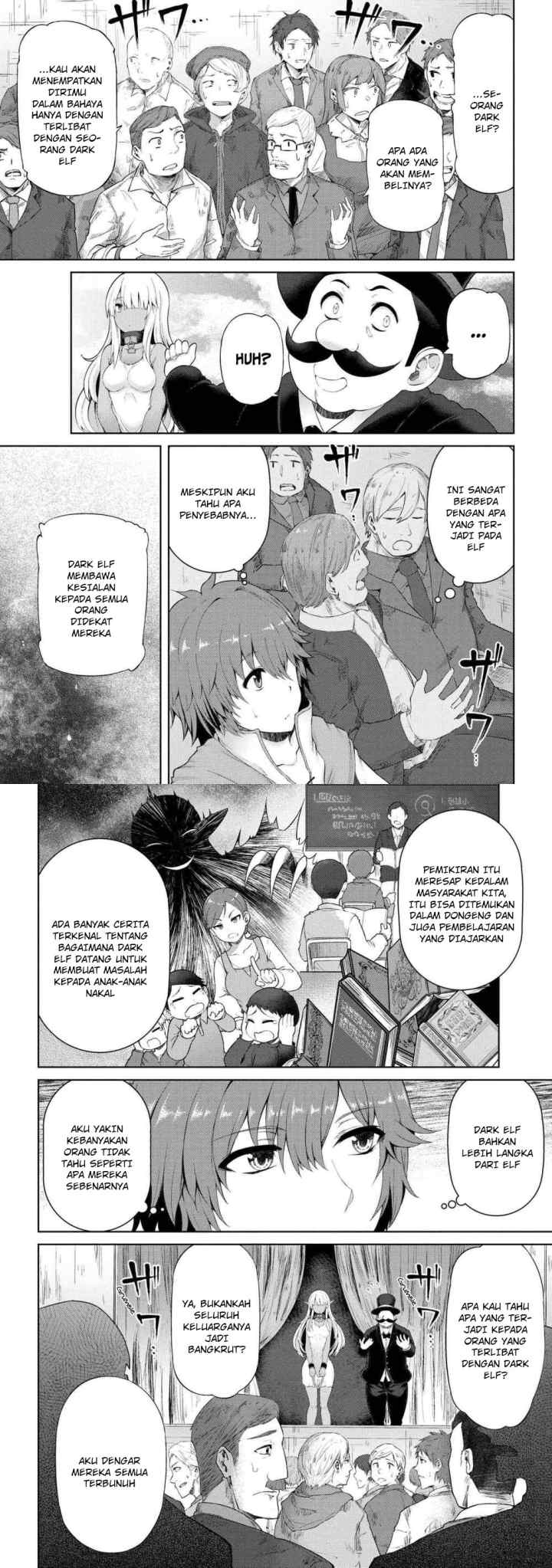 Ie ga Moete Jinsei Dou Demo Yoku Natta kara, Nokotta Nakenashi no Kin de Dark Elf no Dorei o Katta chapter 1 halaman 11