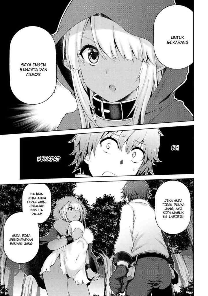 Ie ga Moete Jinsei Dou Demo Yoku Natta kara, Nokotta Nakenashi no Kin de Dark Elf no Dorei o Katta chapter 2.1 halaman 8