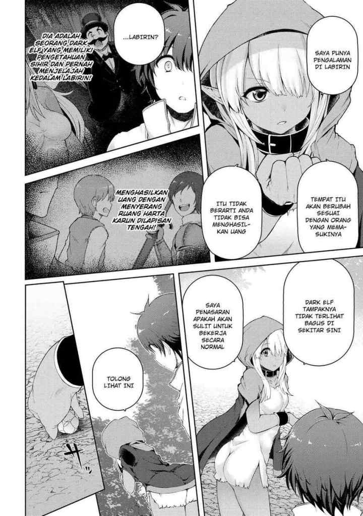 Ie ga Moete Jinsei Dou Demo Yoku Natta kara, Nokotta Nakenashi no Kin de Dark Elf no Dorei o Katta chapter 2.1 halaman 9