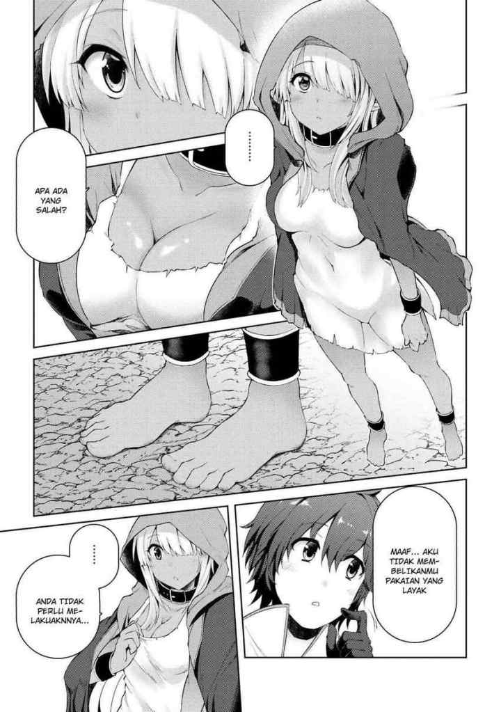 Ie ga Moete Jinsei Dou Demo Yoku Natta kara, Nokotta Nakenashi no Kin de Dark Elf no Dorei o Katta chapter 2.1 halaman 6