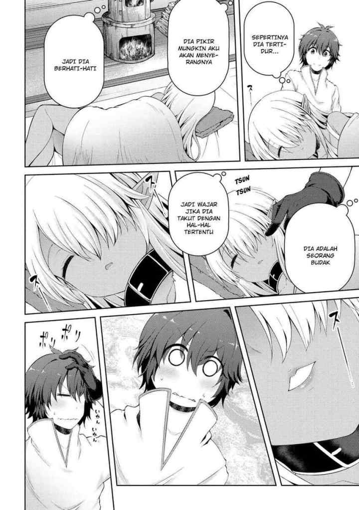 Ie ga Moete Jinsei Dou Demo Yoku Natta kara, Nokotta Nakenashi no Kin de Dark Elf no Dorei o Katta chapter 2.1 halaman 15