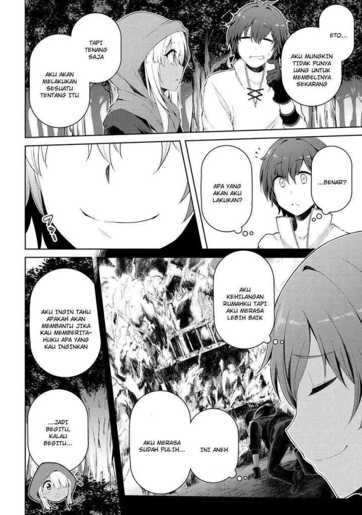 Ie ga Moete Jinsei Dou Demo Yoku Natta kara, Nokotta Nakenashi no Kin de Dark Elf no Dorei o Katta chapter 2.1 halaman 7