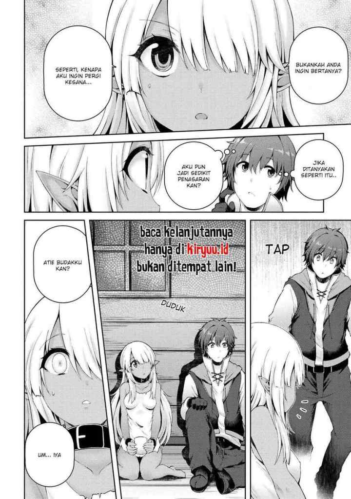 Ie ga Moete Jinsei Dou Demo Yoku Natta kara, Nokotta Nakenashi no Kin de Dark Elf no Dorei o Katta chapter 2.2 halaman 5