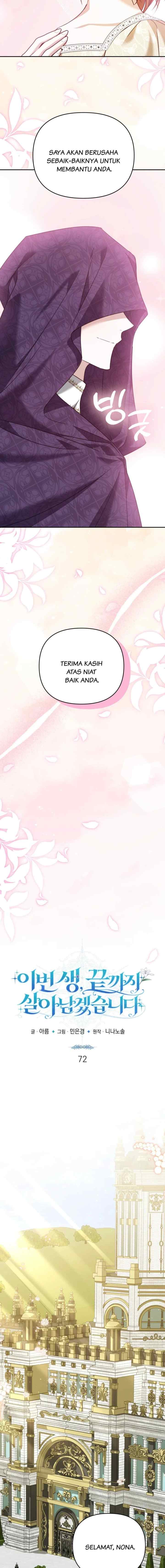 In This Life, I'll Survive Until the End chapter 72 halaman 9