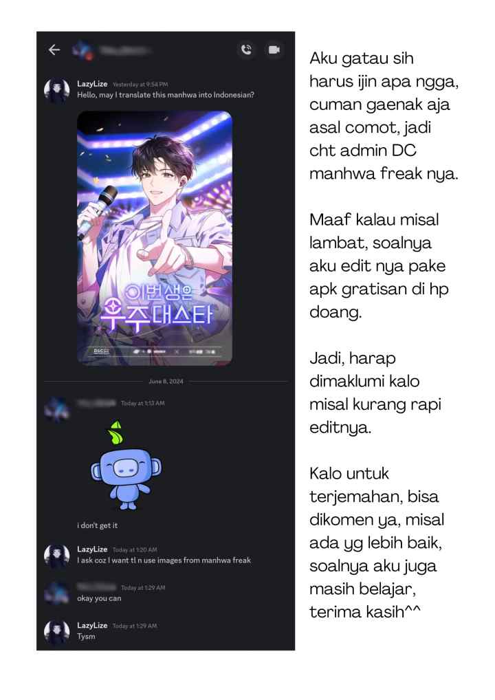 In This Life the Greatest Star in the Universe chapter 32 halaman 15
