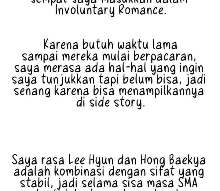 Involuntary Romance chapter 47.5 halaman 16