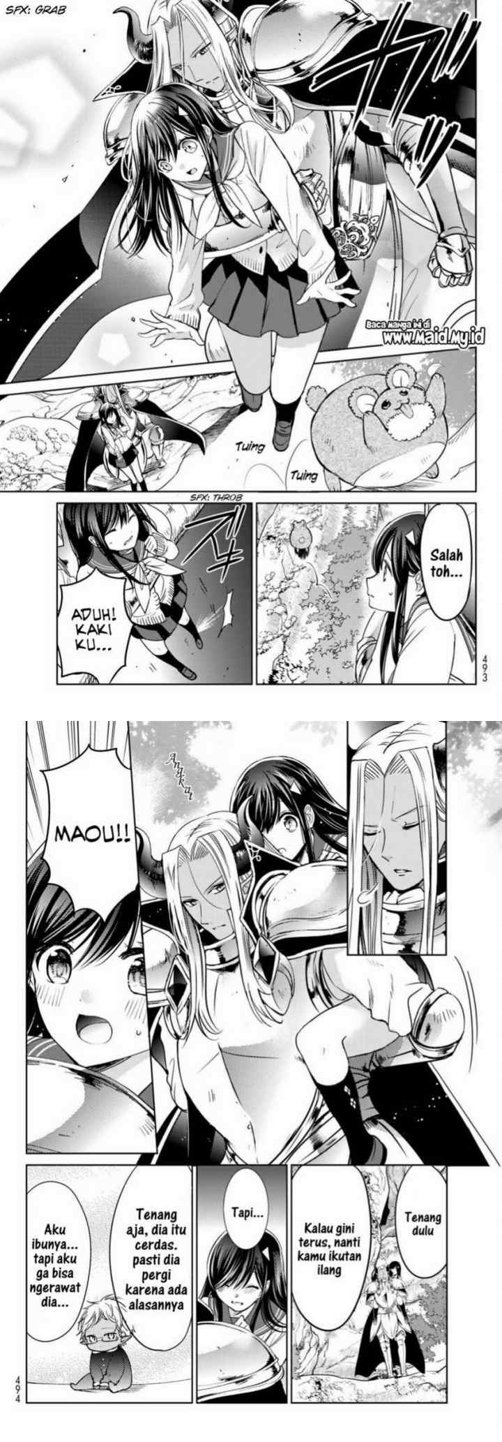 Isekai de Saikyo Mao no Kodomotachi no Mama ni Natchaimashita chapter 20.1 halaman 11