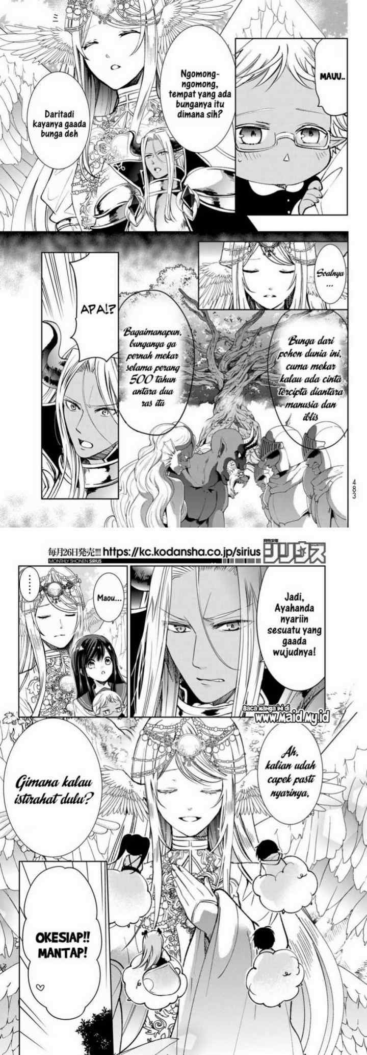 Isekai de Saikyo Mao no Kodomotachi no Mama ni Natchaimashita chapter 20.1 halaman 6