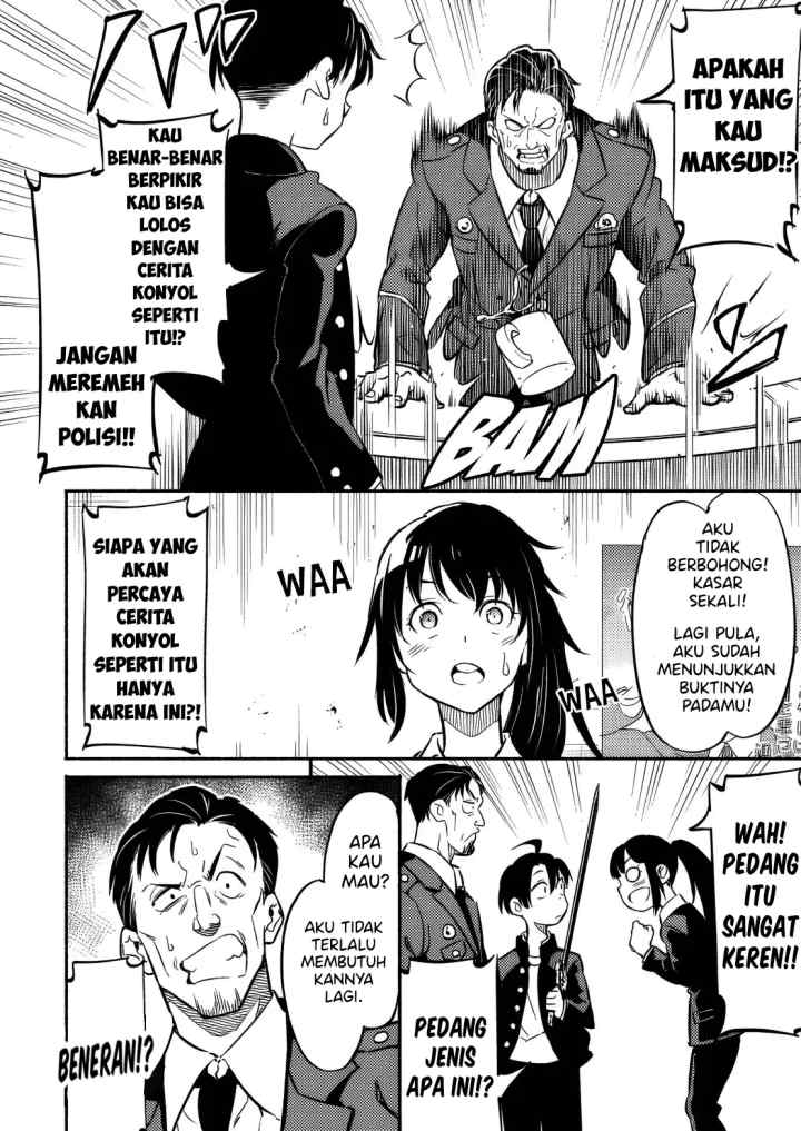 Isekai kara Kikan Shitara Chikyuu mo Kanari Fantajii Deshita. Ato, Makeheroin-domo Kocchi Minna chapter 2.1 halaman 15
