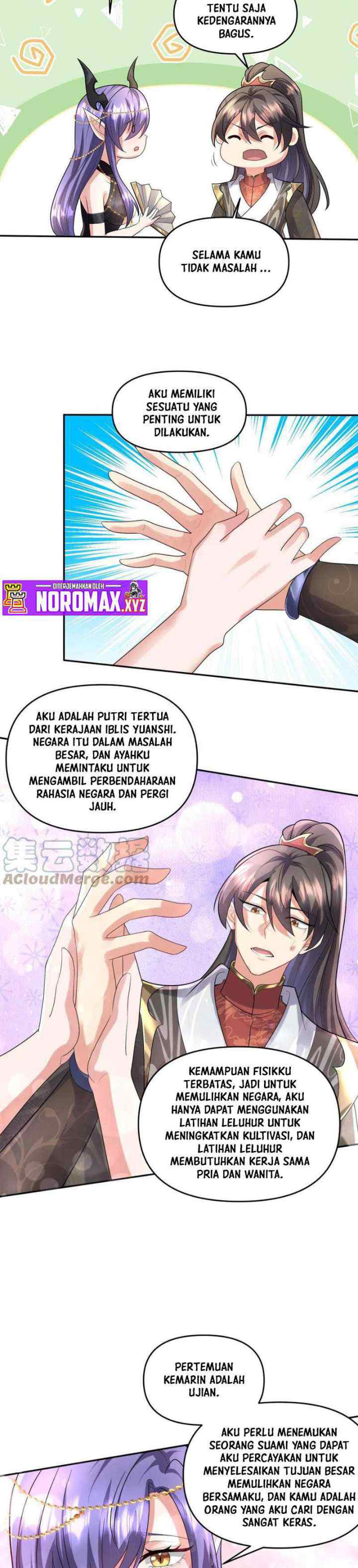 It's Over! The Queen's Soft Rice Husband is Actually Invincible chapter 71 halaman 12