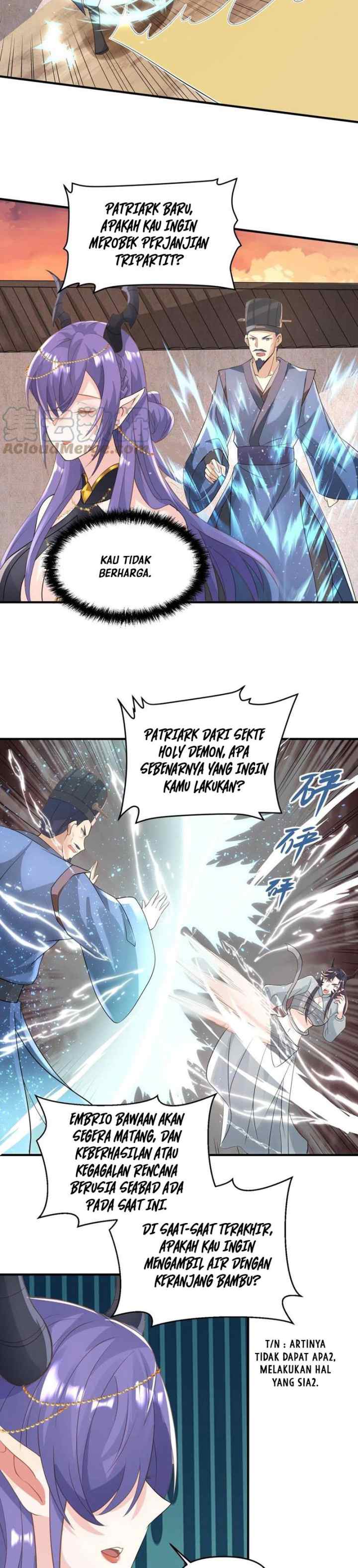 It's Over! The Queen's Soft Rice Husband is Actually Invincible chapter 73 halaman 9