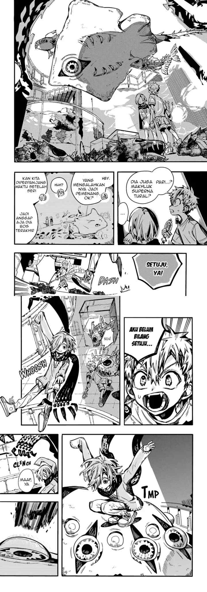 Jibaku Shounen Hanako-kun chapter 100 halaman 9