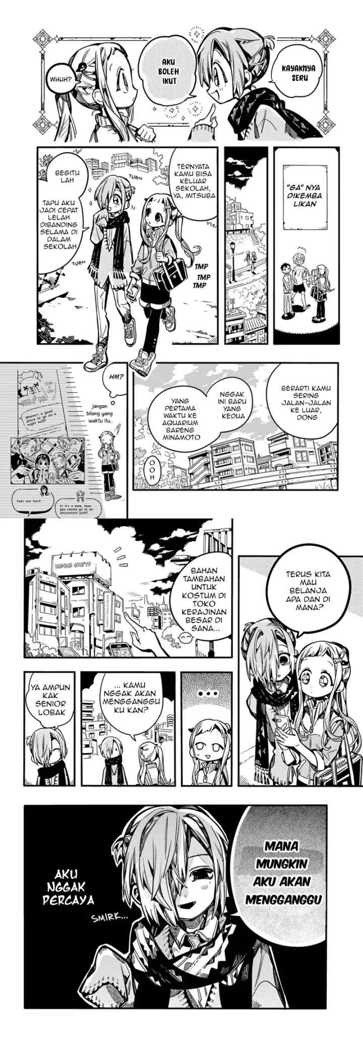 Jibaku Shounen Hanako-kun chapter 102 halaman 4
