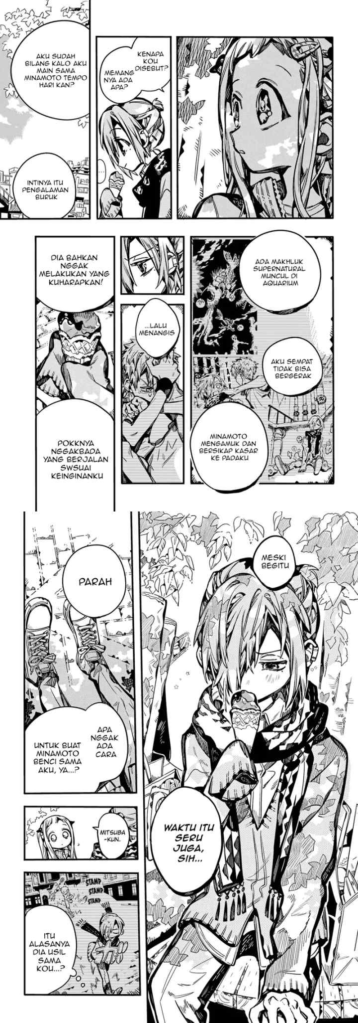 Jibaku Shounen Hanako-kun chapter 102 halaman 8
