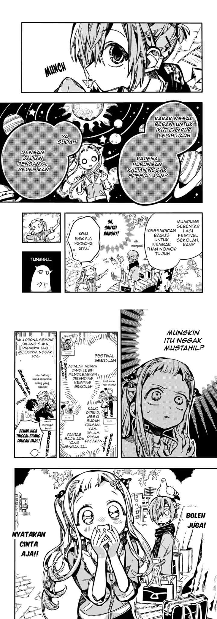 Jibaku Shounen Hanako-kun chapter 102 halaman 10