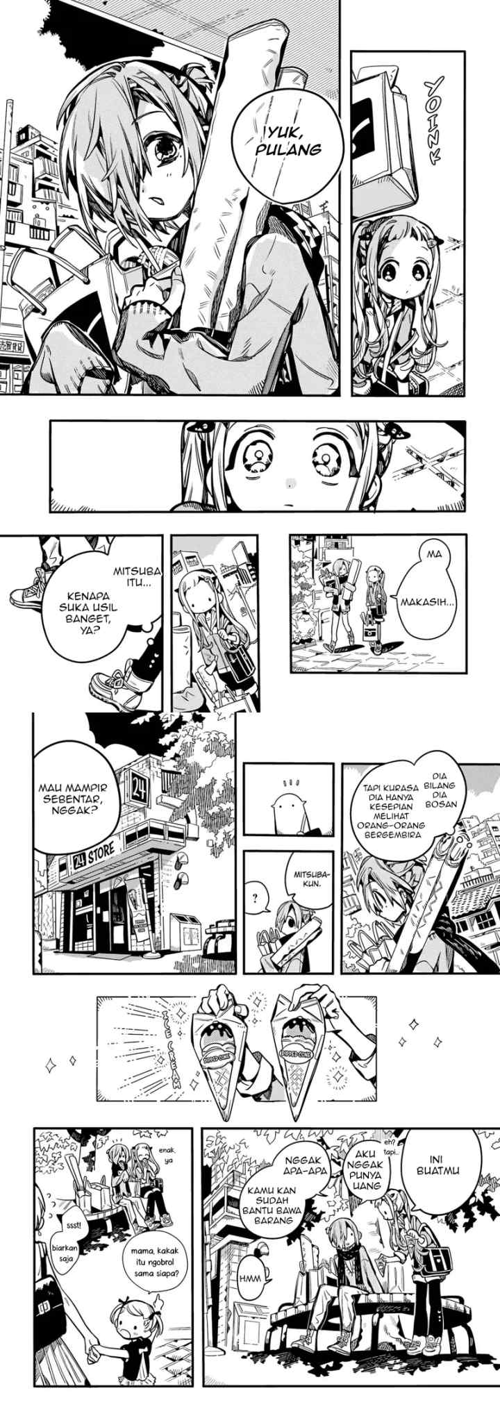 Jibaku Shounen Hanako-kun chapter 102 halaman 6