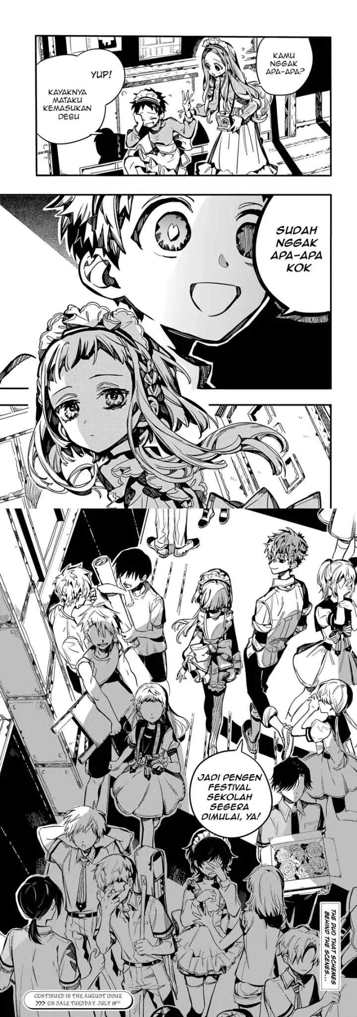 Jibaku Shounen Hanako-kun chapter 103 halaman 18