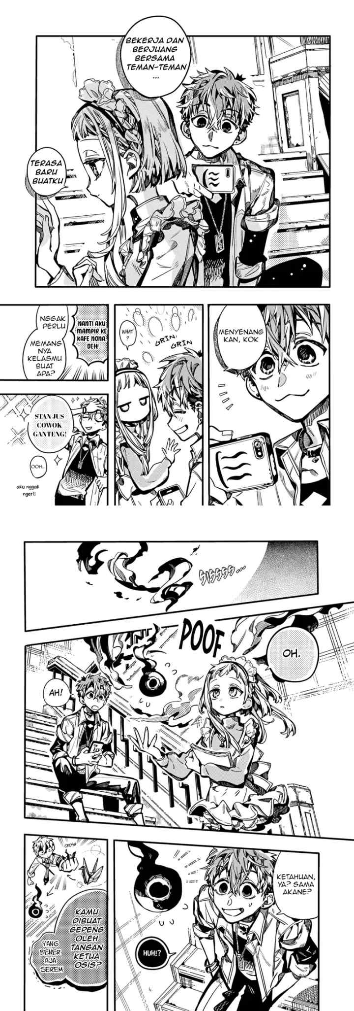 Jibaku Shounen Hanako-kun chapter 103 halaman 14