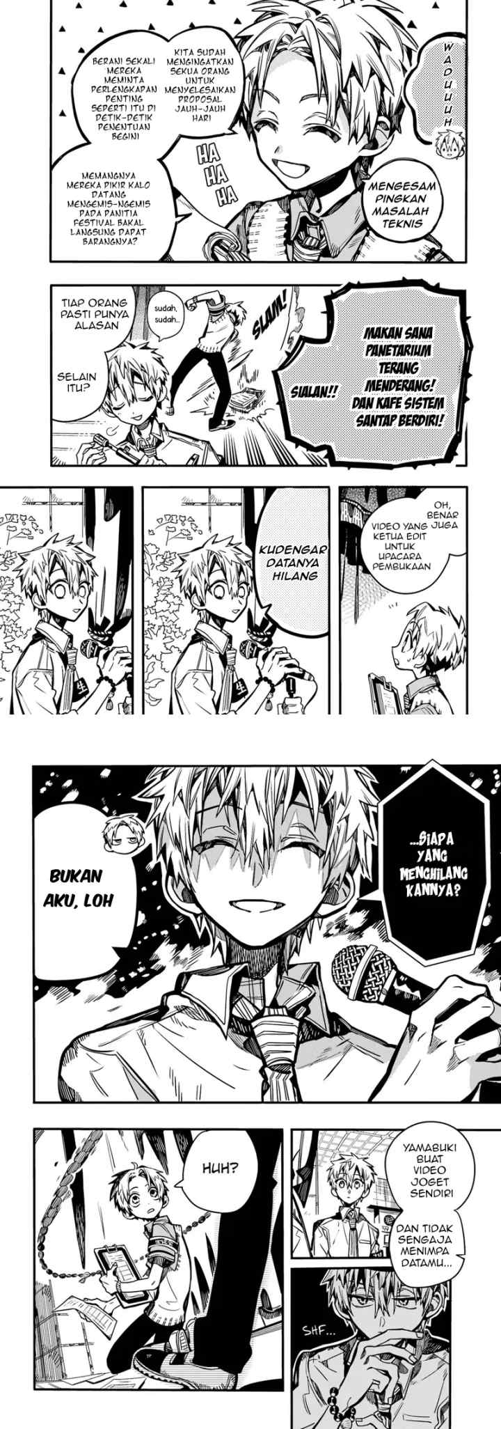 Jibaku Shounen Hanako-kun chapter 103 halaman 8