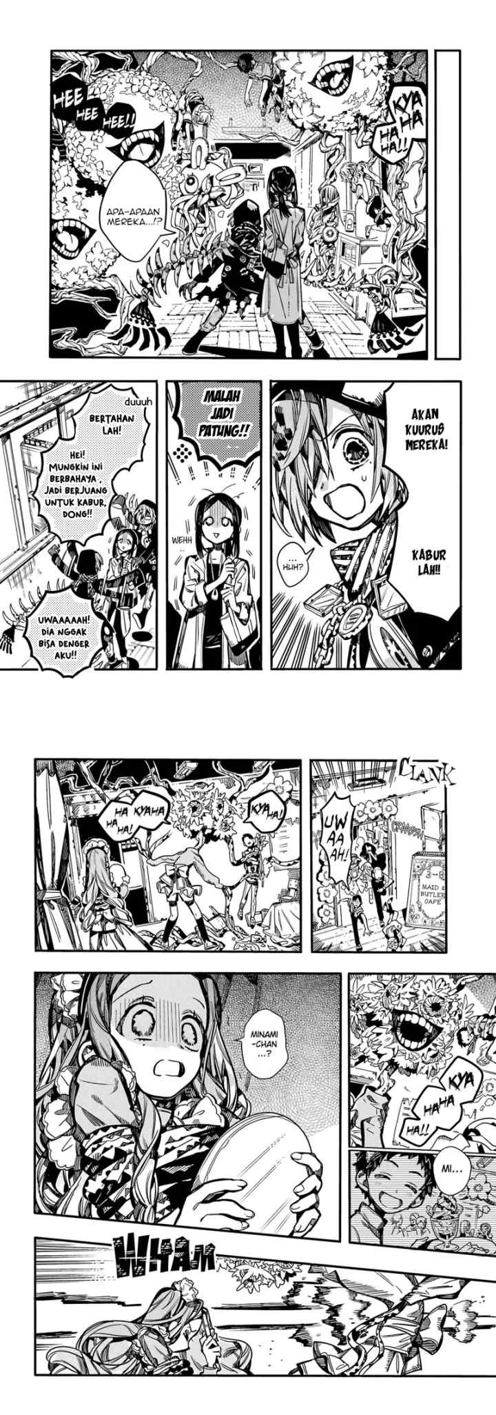 Jibaku Shounen Hanako-kun chapter 104 halaman 14