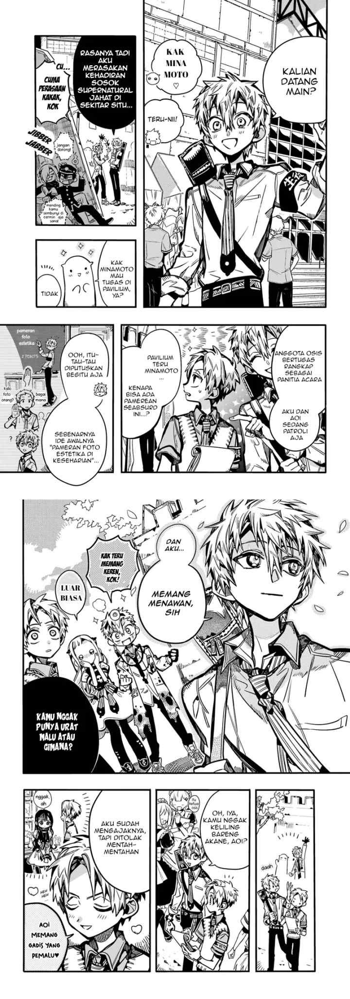 Jibaku Shounen Hanako-kun chapter 104 halaman 6