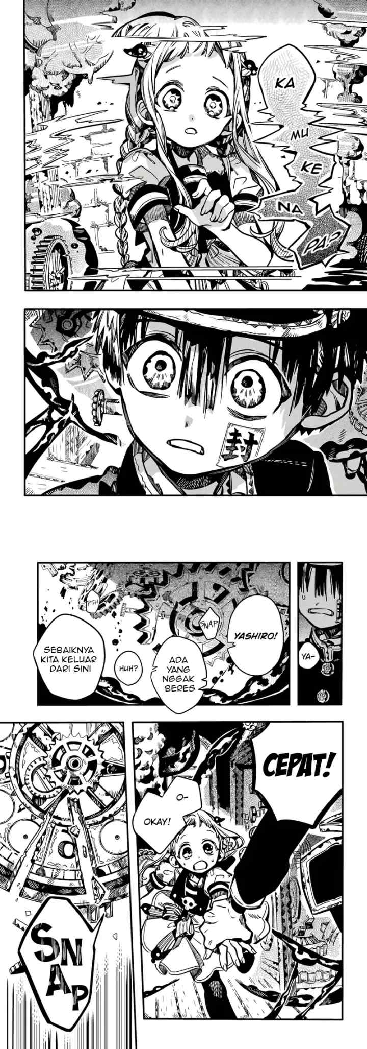 Jibaku Shounen Hanako-kun chapter 105 halaman 9