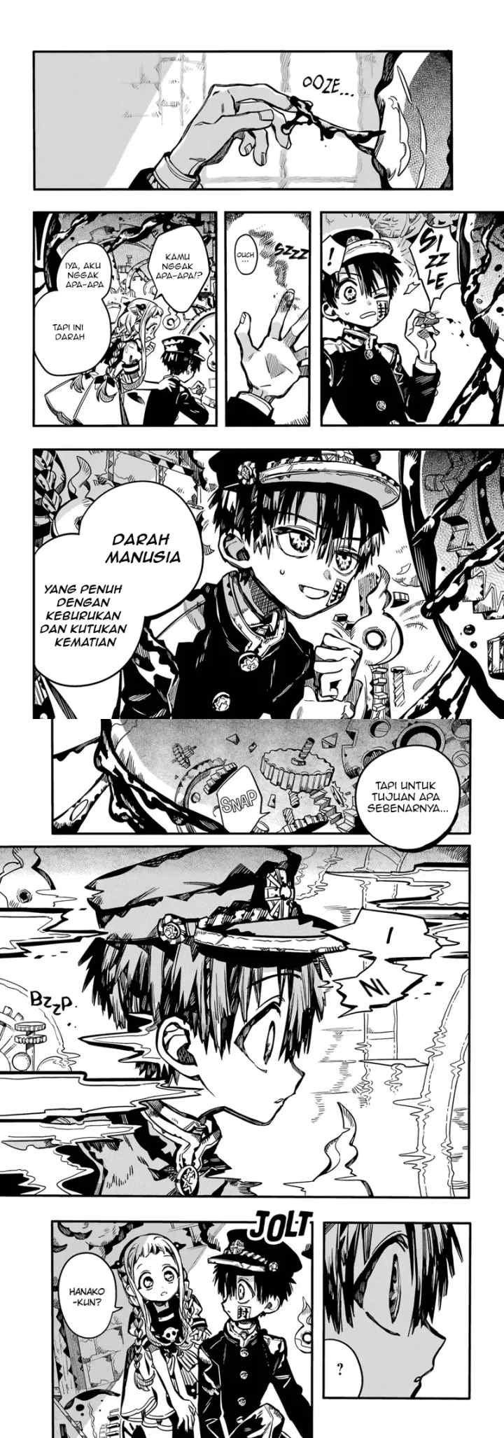 Jibaku Shounen Hanako-kun chapter 105 halaman 8